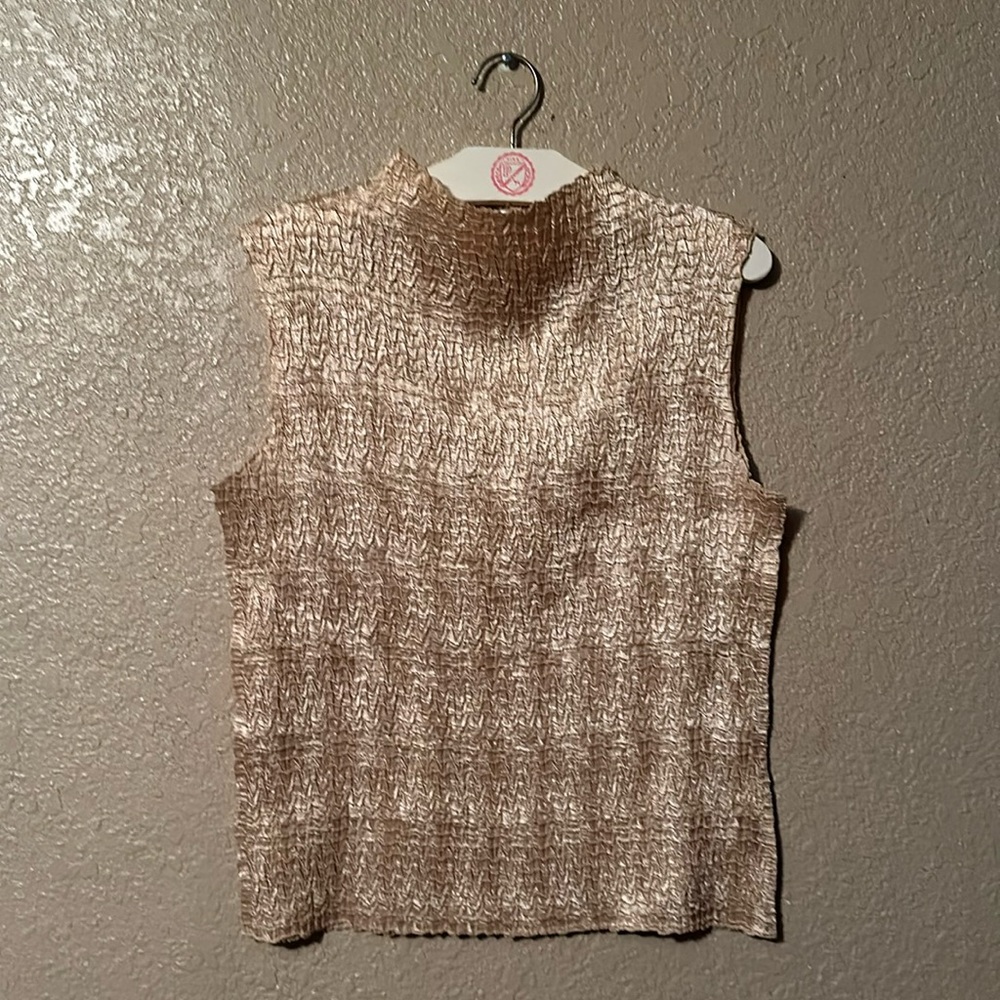 Brand new Rafael gold blouse large